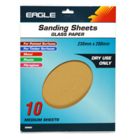 SAND PAPER GLASS PACKET OF 8 SHEETS