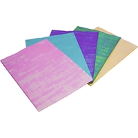 GLITTER PAPER A4 PACKET OF 50 ASSORTED COLOURS