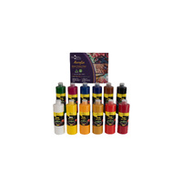 Global Premium Acrylics set of 12 x 500ml Assorted 