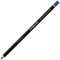 Staedtler Lumocolor Permanent Glasochrom Pencils Blue Box Of 12