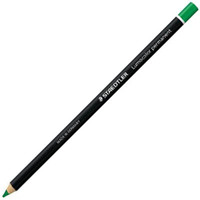 Staedtler Lumocolor Permanent Glasochrom Pencils Green Box Of 12