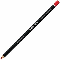 Staedtler Lumocolor Permanent Glasochrom Pencils Red Box Of 12