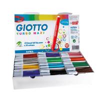 Giotto Turbo Maxi Markers Broad Crate Of 288 Assorted Colours