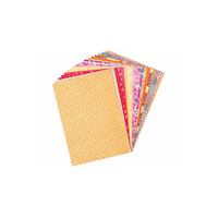 HANDMADE PAPER WARM COLOURS A4 PACKET OF 20