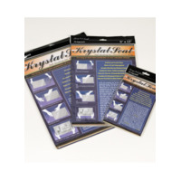 Krystal Seal Self-Sealing Art, Print And Photo Bags 9X12 Inches Packet Of 25