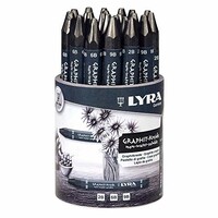 Lyra Graphite Crayons tub of 24 assorted 