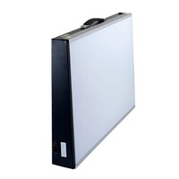 LIGHT BOX A3 SIZE. DESK OR PORTABLE, TWIN 15 WATT TUBES, DETACHABLE POWER LEAD, LIGHTWEIGHT WITH A CARRY HANDLE.