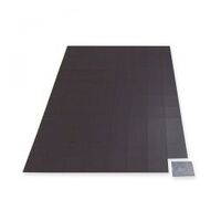 MAGNETIC RUBBER SHEETS. SELF ADHESIVE MAGNETIC PATCHES 2X4CM X 100 PER SHEET