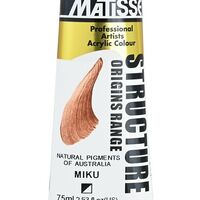 MATISSE STRUCTURE ACRYLIC 75ML SERIES 7 MIKU (RED OXIDE) 