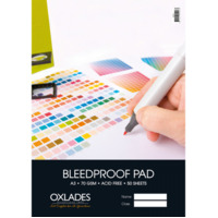 OXLADES BLEEDPROOF PAD 70GSM A3 50 SHEETS