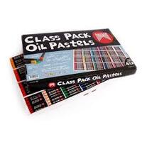 MICADOR LARGE OIL PASTELS CLASS PACK. BOX OF 432, 10 OF 32 COLOURS
