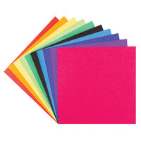 ORIGAMI PAPER PLAIN COLOURS DOUBLE SIDED 15 X 15CM PACKET OF 100
