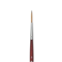 Princeton Velvetouch Synthetic Short Handle Script Liner Size 2