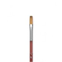 Princeton Velvetouch Synthetic Blend Short Handle Brush, Size