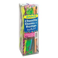 Pipe Cleaners Thin 30Cm Long Assorted Colours & Styles Container Of 200