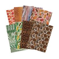PRINTED PATTERN PAPER A4 PACKET OF 40 AUSSIE PLANTS