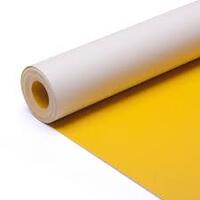 POSTER PAPER ROLL 76CM X 10 METRES SINGLE SIDED MID YELLOW