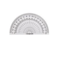 PROTRACTOR 100MM/180 DEGREES