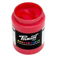 PERMASET AQUA SCREEN INK 300ML SUPER COVER BRIGHT RED (SC3)