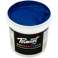 PERMASET AQUA SCREEN INK 4 LITRE BLUE B (STD1)