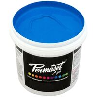 PERMASET AQUA FLUORESCENT COLOURS 4L - FLUORESCENT BLUE