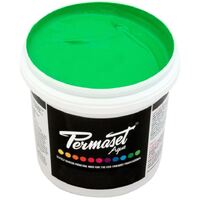 PERMASET AQUA FLUORESCENT COLOURS 4L - FLUORESCENT GREEN