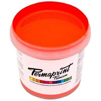 PERMASET AQUA FLUORESCENT COLOURS 4L - FLUORESCENT ORANGE