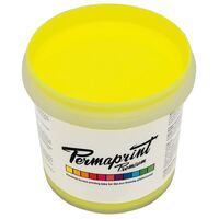 PERMASET AQUA FLUORESCENT COLOURS 4L - FLUORESCENT YELLOW