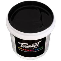 PERMASET AQUA SCREEN INK 4 LITRE JET BLACK (STD1)