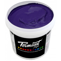 PERMASET AQUA SCREEN INK 4 LITRE PURPLE (STD2)