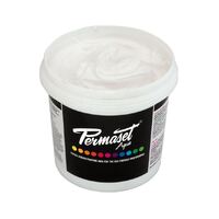 PERMASET AQUA SCREEN INK 4 LITRE SUPER COVER WHITE (SC2)