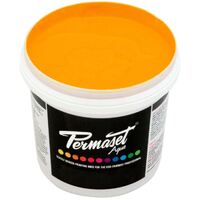 PERMASET AQUA SCREEN INK 4 LITRE YELLOW R