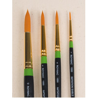 ROYMAC BRUSH SERIES 1550 IMITATION SABLE ROUND PACKET OF 10