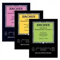 ARCHES WATERCOLOUR PADS 12 SHEETS