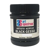 ART SPECTRUM ARTISTS GESSO BLACK
