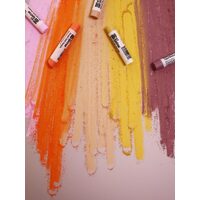 As Soft Round Pastel Burnt Umber X