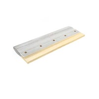 ALUMINIUM SQUEEGEE WITH CLEAR RUBBER 
