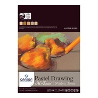 CANSON PASTEL & COLOURED DRAWING MI-TEINTES 160GSM PAD 15 SHEETS 
