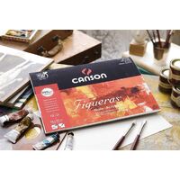 FIGUERAS 290 GSM CANVAS PAD 10 SHEETS 