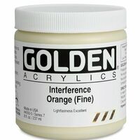 Golden Heavy Body Acrylic 236Ml Interference 