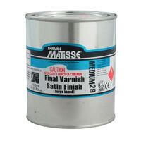 MATISSE SATIN TURPS BASED VARNISH 