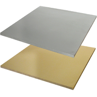 PAPER SQUARES METALLIC 250 X 250MM PACKET OF 100