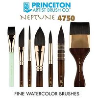 PRINCETON NEPTUNE SYNTHETIC SHORT HANDLE BRUSHES