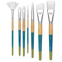 Princeton Snap Synthetic White Short Handle 