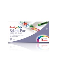 PENTEL FABRIC FUN CRAYONS 
