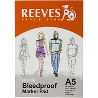 REEVES BLEEDPROOF PADS 70GSM 50 SHEETS