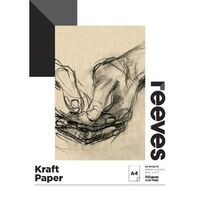 REEVES KRAFT PAPER PADS 110GSM 50 SHEETS