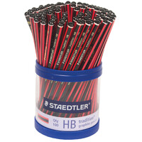 Staedtler Tradition Graphite Pencils tub of 100 