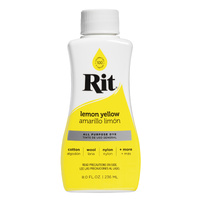 Rit All Purpose Dye 236ml Lemon Yellow 