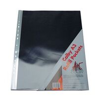 POCKETS FOR REFILLABLE DISPLAY BOOK A3 PACKET OF 10